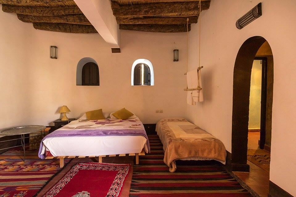Dar Es Salam Hotell Skoura Eksteriør bilde