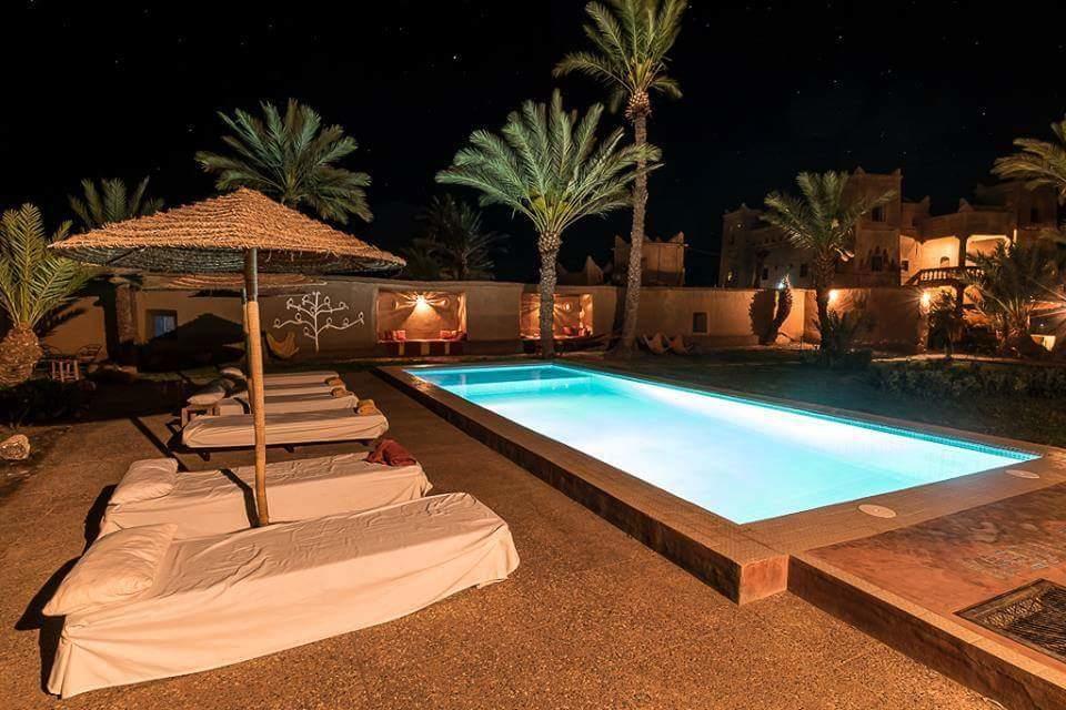 Dar Es Salam Hotell Skoura Eksteriør bilde